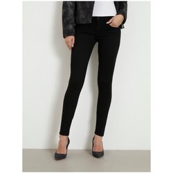 Kleidung Damen Röhrenjeans Guess W2YA99 D4PZ1 Schwarz