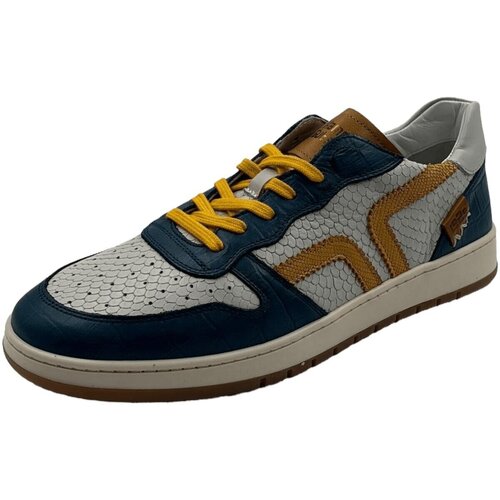 Schuhe Herren Sneaker Kamo-Gutsu Campo048-blue ivory Multicolor