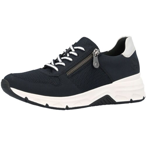 Schuhe Damen Sneaker Rieker 48135-14 Blau