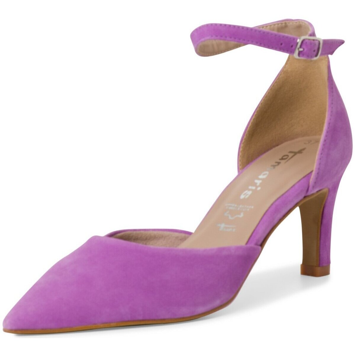Schuhe Damen Pumps Tamaris Spangenpumps 1-22461-42 1-22461-42 563 Violett