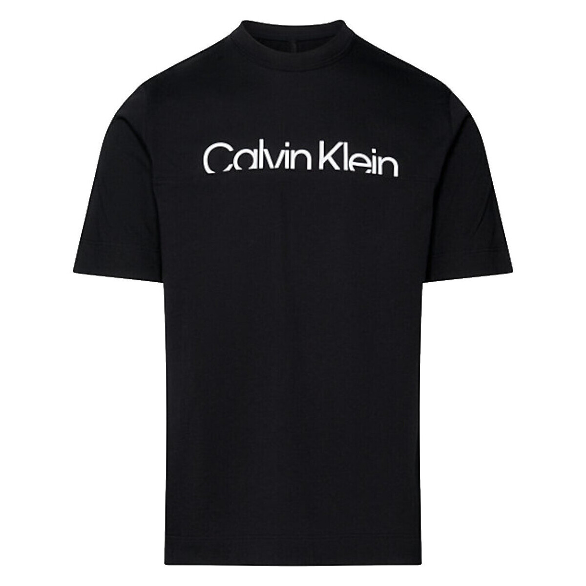 Kleidung Herren T-Shirts Calvin Klein Jeans 00GMS4K190 Schwarz