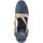 Schuhe Damen Leinen-Pantoletten mit gefloch Toni Pons Terra-v Blau