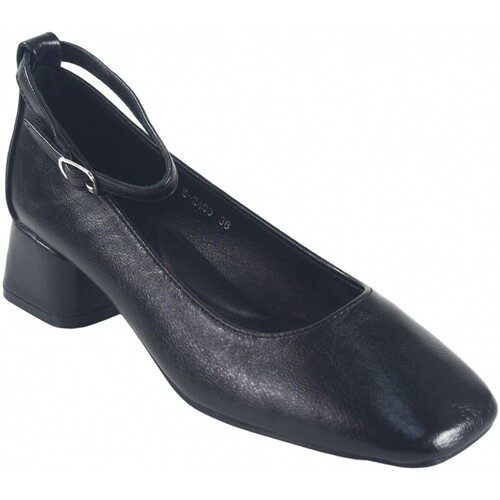 Schuhe Damen Multisportschuhe Bienve s2499 schwarzer Damenschuh Schwarz