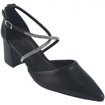 Bienve  Schuhe b3054 schwarzer Damenschuh