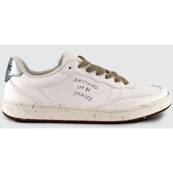 Schuhe Sneaker Acbc SHACBEVE - EVERGREEN-219 WHITE/SILVER Weiss