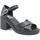 Schuhe Damen Sandalen / Sandaletten Bueno Shoes BUE-E24-WY12501-NE Grau