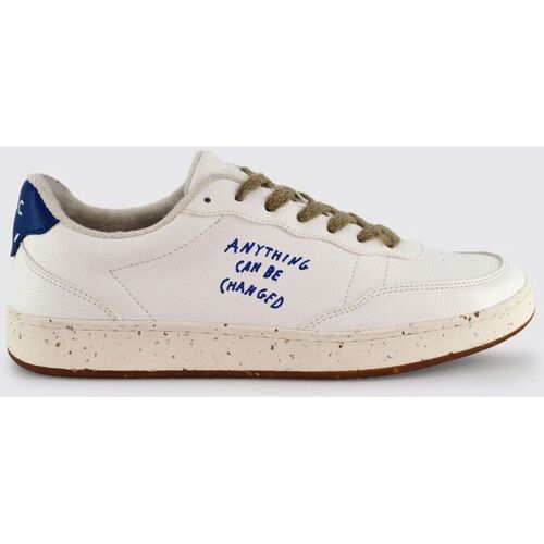 Schuhe Sneaker Acbc SHACBEVE - EVERGREEN-215 WHITE/BLU APPLE Weiss