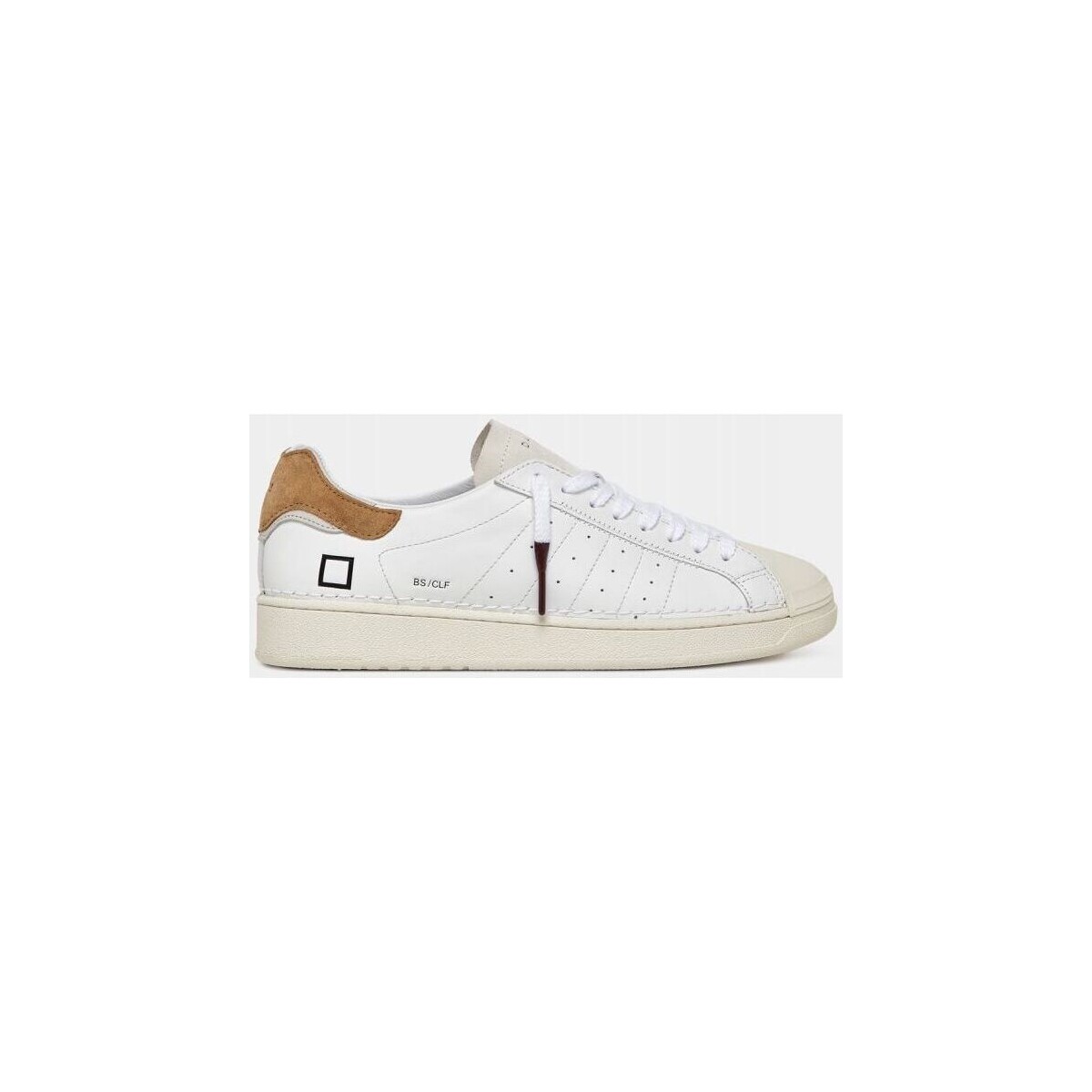 Schuhe Herren Sneaker Date M401-BA-CA-WI - BASE-WHITE CUOIO Weiss