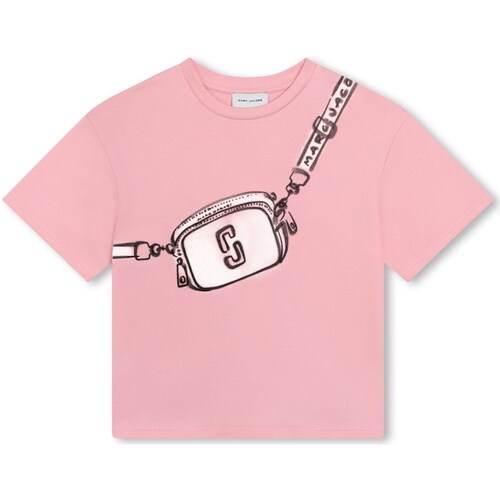 Kleidung Mädchen T-Shirts Marc Jacobs W60207 Rosa