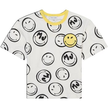 Kleidung Mädchen T-Shirts Marc Jacobs W60176 Weiss