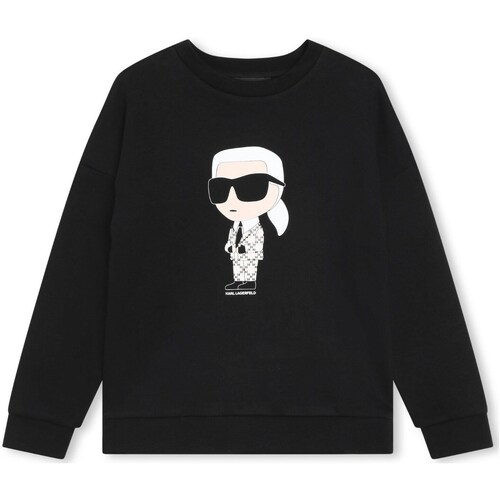 Kleidung Jungen Sweatshirts Karl Lagerfeld Kids Z30042 Schwarz