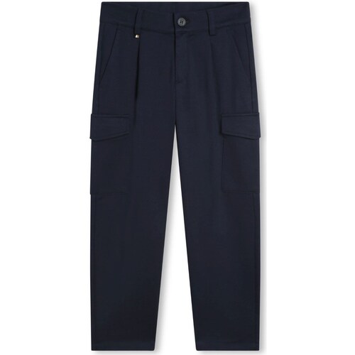 Kleidung Jungen 5-Pocket-Hosen BOSS J50675 Blau