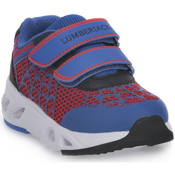 Schuhe Jungen Sneaker Lumberjack M0189 2 VELCRO SNEAKER Blau