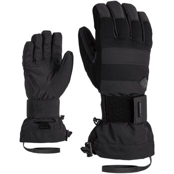 Accessoires Herren Handschuhe Ziener Sport MILO AS(R) glove SB black 801726 12-12 Gelb
