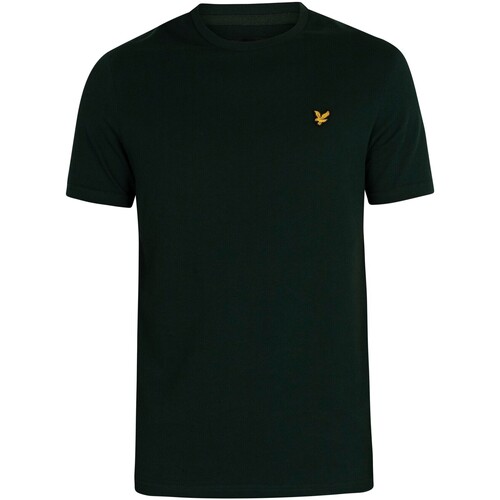 Kleidung Herren T-Shirts Lyle & Scott Logo T-Shirt Grün