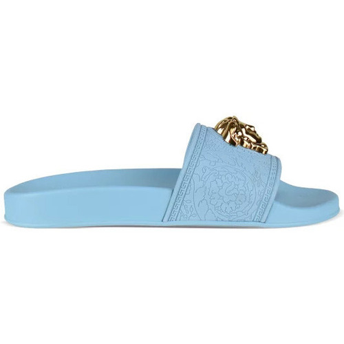 Schuhe Damen Zehensandalen Versace  Blau