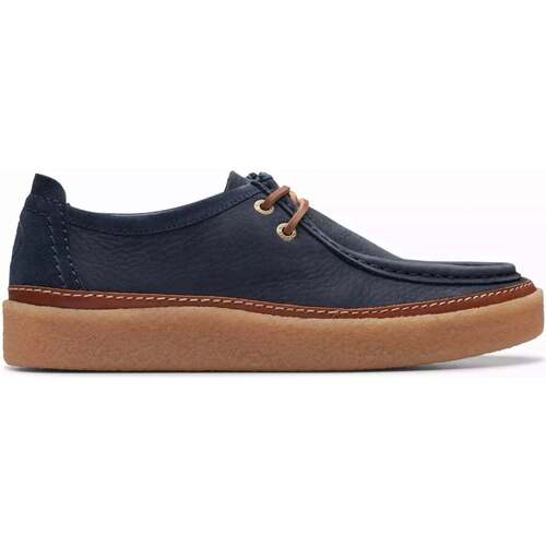 Schuhe Herren Derby-Schuhe & Richelieu Clarks Clarkwood Moc Blau