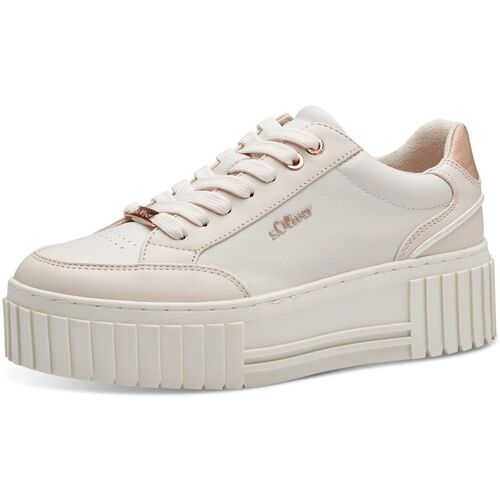 Schuhe Damen Sneaker S.Oliver Sneaker Rosa