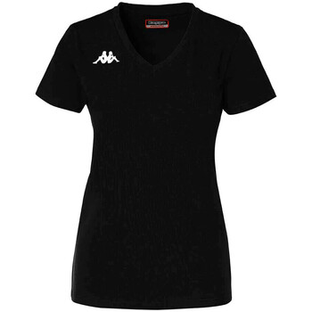 Kleidung Damen T-Shirts & Poloshirts Kappa EQ-32155DW Schwarz