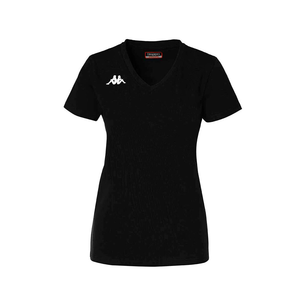 Kleidung Damen T-Shirts & Poloshirts Kappa EQ-32155DW Schwarz