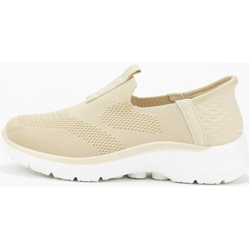 Schuhe Damen Sneaker Low Keslem Zapatillas  en color beige para Beige