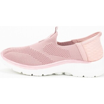 Schuhe Damen Sneaker Low Keslem Zapatillas  en color rosa para Rosa