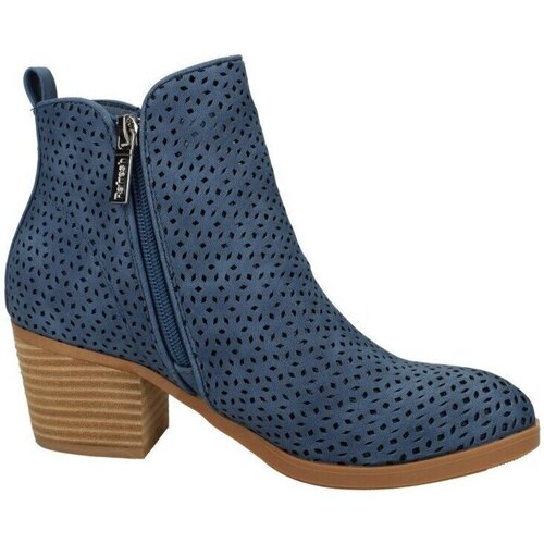 Schuhe Damen Boots Refresh  Blau