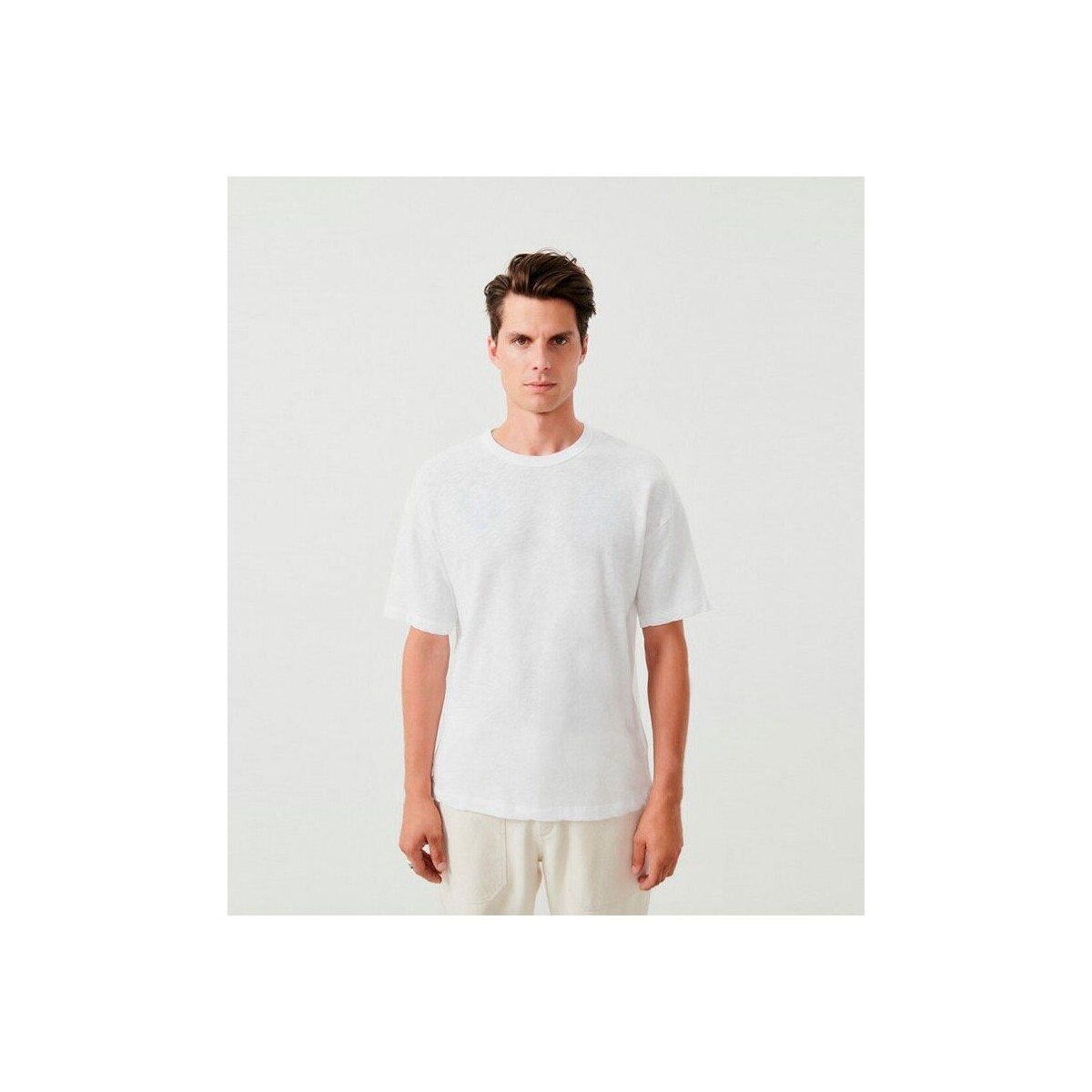 Kleidung Herren T-Shirts American Vintage  Weiss
