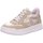 Schuhe Mädchen Derby-Schuhe & Richelieu Develab Schnuerschuhe Low Cut Sneaker 42890-359 Gold