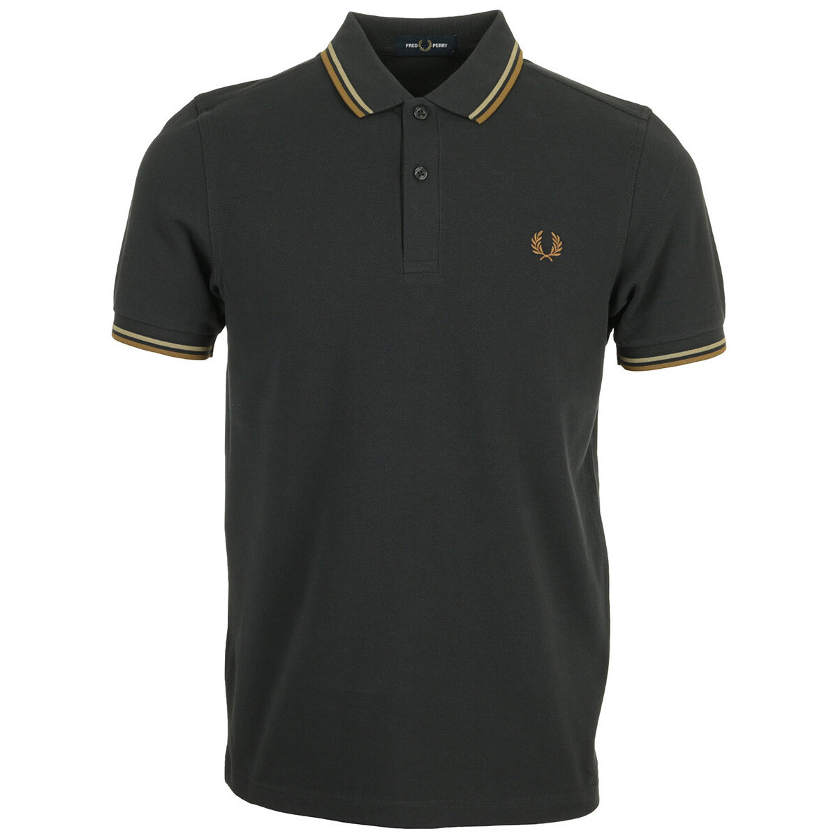 Kleidung Herren T-Shirts & Poloshirts Fred Perry Twin Tipped Braun
