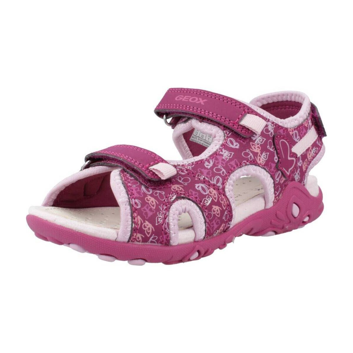 Schuhe Mädchen Sneaker Low Geox J SANDAL WHINBERRY G Rosa