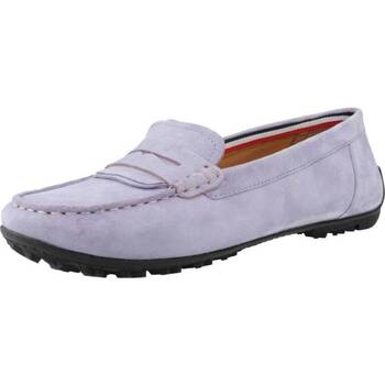 Schuhe Damen Slipper Geox D KOSM0POLIS + GRIP Violett