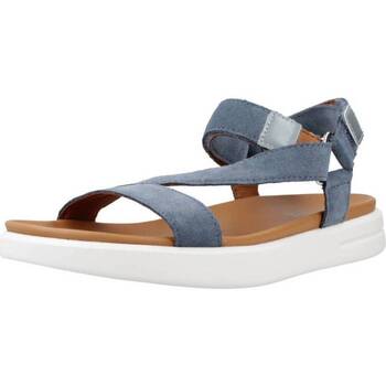 Schuhe Damen Sandalen / Sandaletten Geox D XAND 2S Blau