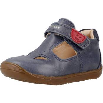 Schuhe Jungen Derby-Schuhe & Richelieu Geox B MACCHIA B. A Blau