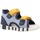 Schuhe Jungen Sandalen / Sandaletten Geox B SANDAL IUPIDOO A Blau