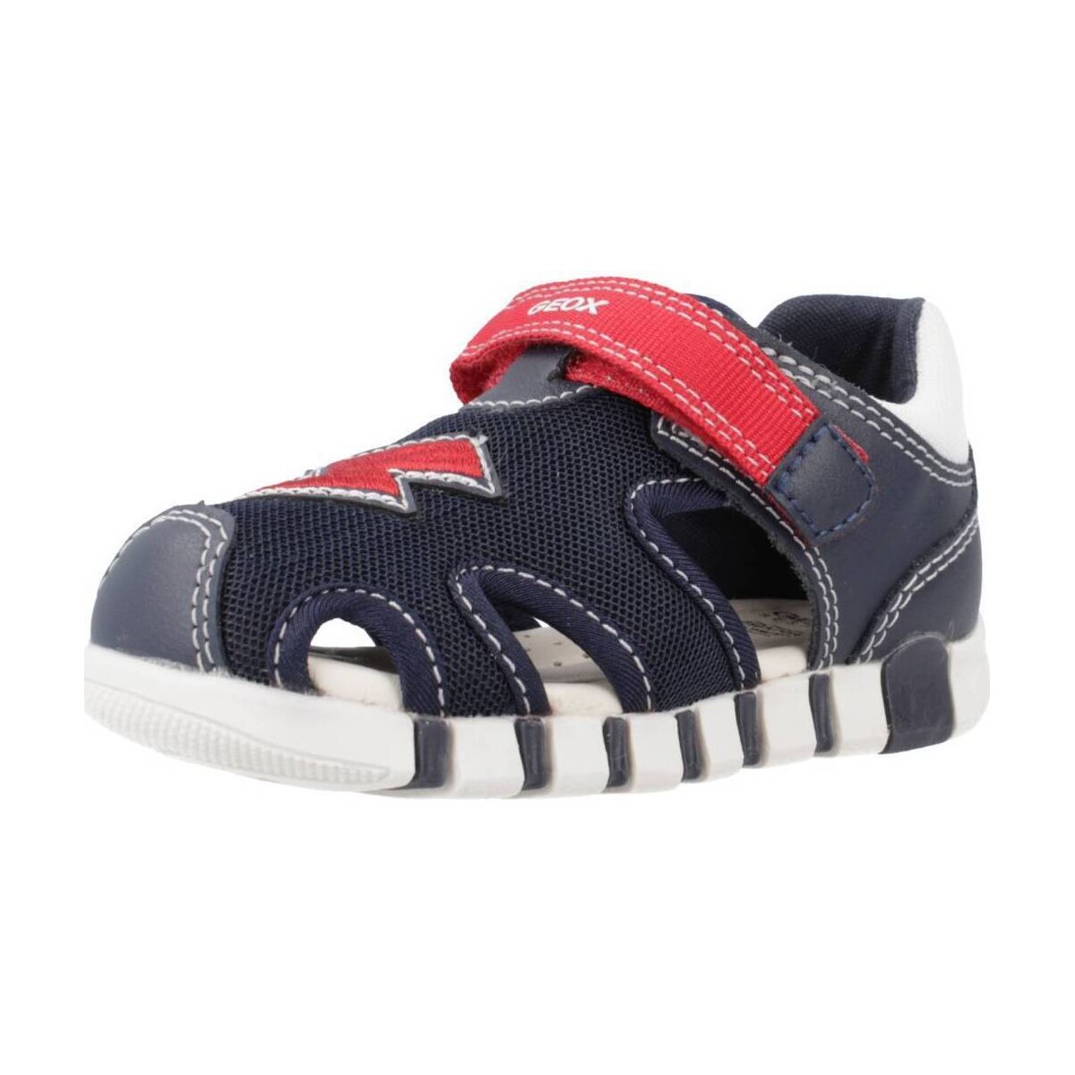 Schuhe Jungen Sandalen / Sandaletten Geox B SANDAL IUPIDOO B Blau
