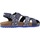 Schuhe Jungen Sandalen / Sandaletten Geox B SANDAL CHALKI BOY Blau