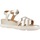 Schuhe Damen Sandalen / Sandaletten Geox D PISA Gold