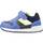 Schuhe Jungen Sneaker Low Geox B RISHON B.A Blau
