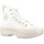 Schuhe Damen Sneaker High Converse RUN STAR HIKE PLATFORM METALLIC Weiss