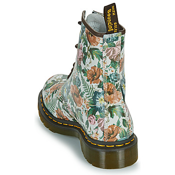 Dr. Martens 1460 W Multi Floral Garden Print Backhand Weiss / Multicolor