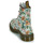 Schuhe Damen Boots Dr. Martens 1460 W Multi Floral Garden Print Backhand Weiss / Multicolor