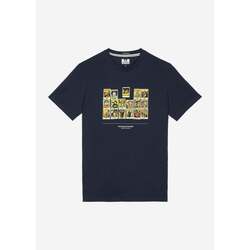 Kleidung Herren T-Shirts & Poloshirts Weekend Offender Polaroids - navy Blau