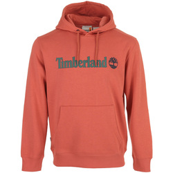 Kleidung Herren Sweatshirts Timberland Linear Logo Hoodie Orange