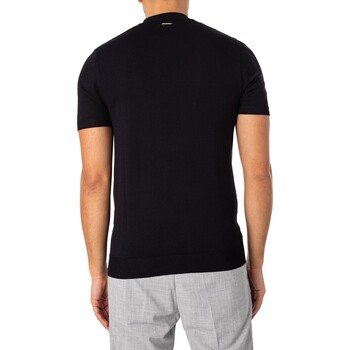 Antony Morato Super Slim Fit Poloshirt mit Reißverschluss Schwarz