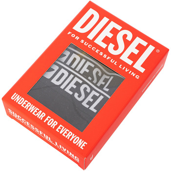 Diesel 3er-Pack String-Tangas Schwarz