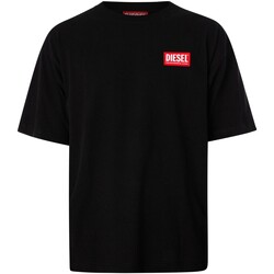 Kleidung Herren T-Shirts Diesel Nlabel T-Shirt Schwarz