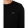 Kleidung Herren Sweatshirts Antony Morato Slim-Sweatshirt mit dynamischem Box-Logo Schwarz