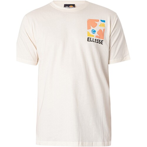 Kleidung Herren T-Shirts Ellesse Impronta-T-Shirt Weiss