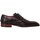 Schuhe Herren Derby-Schuhe Jeffery-West Monk-Schuhe aus Crocco-Leder Braun